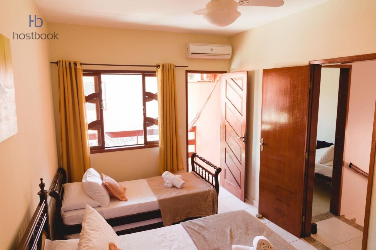 فيلا ريو داس أوستراسفي Casa A 400 M Da Praia Do Centro - Wifi 200Mb - Garagem - Tv 500 Canais - 2 Quartos - Cozinha Equipada - Churrasqueira المظهر الخارجي الصورة
