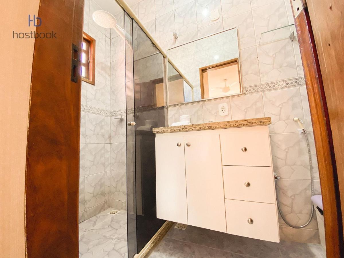 فيلا ريو داس أوستراسفي Casa A 400 M Da Praia Do Centro - Wifi 200Mb - Garagem - Tv 500 Canais - 2 Quartos - Cozinha Equipada - Churrasqueira المظهر الخارجي الصورة