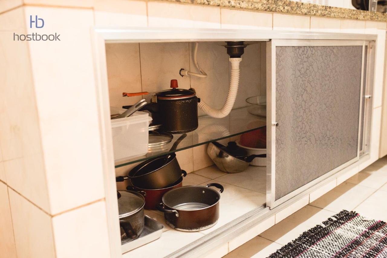 فيلا ريو داس أوستراسفي Casa A 400 M Da Praia Do Centro - Wifi 200Mb - Garagem - Tv 500 Canais - 2 Quartos - Cozinha Equipada - Churrasqueira المظهر الخارجي الصورة